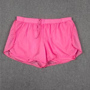 Danskin Now Shorts Womens Size Large Pink Athletic Drawstring